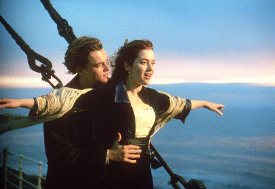 scene from Titanic movie