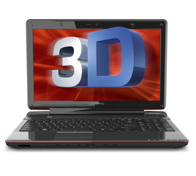 toshiba glasses free 3d laptop